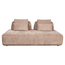 Richmond Interiors  Bank Tudor mocca boldweave 2,5-zits movable backrest
