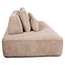 Richmond Interiors  Bank Tudor mocca boldweave 2,5-zits movable backrest