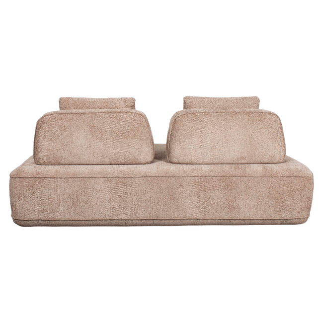 Richmond Interiors  Bank Tudor mocca boldweave 2,5-zits movable backrest