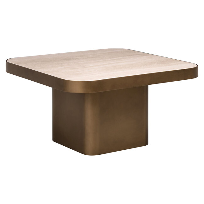 Richmond Interiors  Salontafel Claridge beige 70x70 (cumulus)