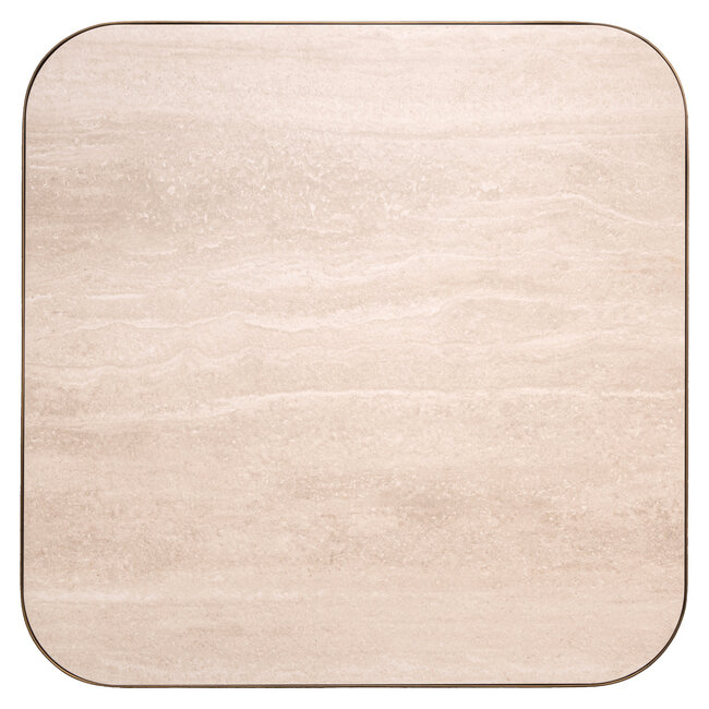 Richmond Interiors  Salontafel Claridge beige 70x70 (cumulus)