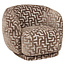 Richmond Interiors  Lounge stoel Negreslo bruin labyrinth