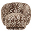 Richmond Interiors  Lounge stoel Negreslo bruin labyrinth