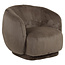 Richmond Interiors  Lounge stoel Negreslo bruin fluffy