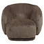 Richmond Interiors  Lounge stoel Negreslo bruin fluffy