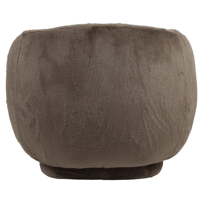 Richmond Interiors  Lounge stoel Negreslo bruin fluffy