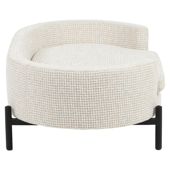 Richmond Interiors  Hondenbed Dolly beige blockweave