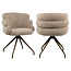 Richmond Interiors  Eetkamerstoel Kayla mocca boldweave draaibaar