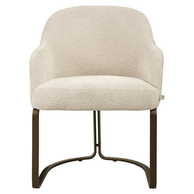 Richmond Interiors  Eetkamerstoel Hadley naturel boldweave fire retardant