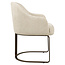 Richmond Interiors  Eetkamerstoel Hadley naturel boldweave fire retardant