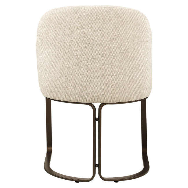 Richmond Interiors  Eetkamerstoel Hadley naturel boldweave fire retardant