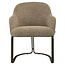Richmond Interiors  Eetkamerstoel Hadley bruin tweed fire retardant