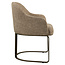 Richmond Interiors  Eetkamerstoel Hadley bruin tweed fire retardant