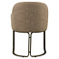 Richmond Interiors  Eetkamerstoel Hadley bruin tweed fire retardant