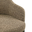 Richmond Interiors  Eetkamerstoel Hadley bruin tweed fire retardant