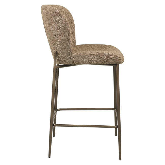 Richmond Interiors  Counterstoel Odarby bruin tweed fire retardant