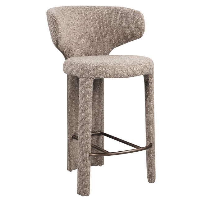 Richmond Interiors  Counterstoel Viola mocca chunky