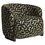 Richmond Interiors  Lounge stoel Hannah moss labyrinth fire retardant