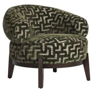 Richmond Interiors  Lounge stoel Montana moss labyrinth