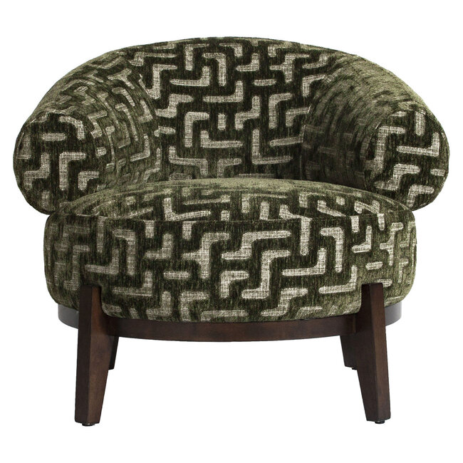 Richmond Interiors  Lounge stoel Montana moss labyrinth