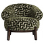 Richmond Interiors  Lounge stoel Montana moss labyrinth