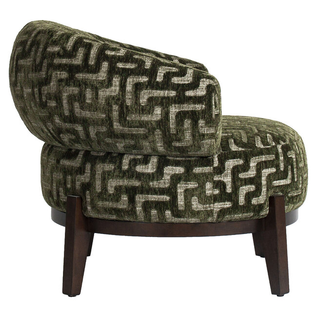 Richmond Interiors  Lounge stoel Montana moss labyrinth