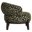 Richmond Interiors  Lounge stoel Montana moss labyrinth