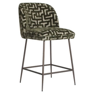 Richmond Interiors  Counterstoel Pullitzer moss labyrinth