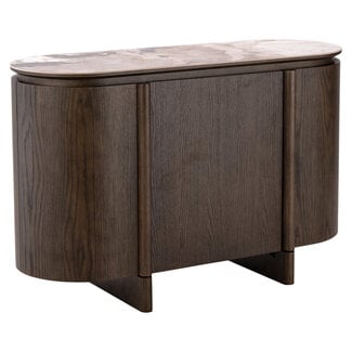 Richmond Interiors  Dressoir Langford bruin 3-doors - 120 cm