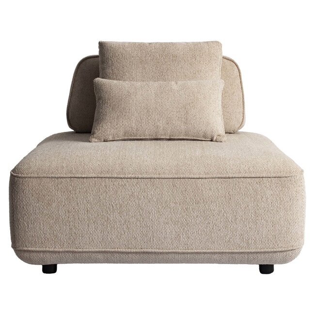 Richmond Interiors  Bank Tudor naturel boldweave 1-zits verschuifbare rugleuning backrest