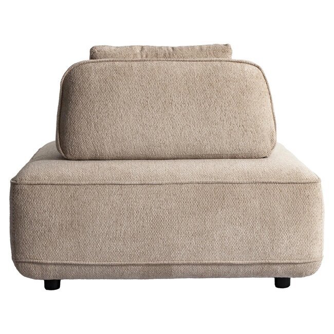 Richmond Interiors  Bank Tudor naturel boldweave 1-zits verschuifbare rugleuning backrest