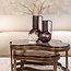 Richmond Interiors  Salontafel Fairfield brass antique (Set of 2)