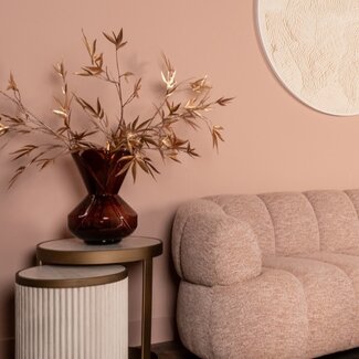 Richmond Interiors  Vaas Veya burgundy