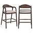 Richmond Interiors  Counterstoel Mihara mocca fancy fire retardant