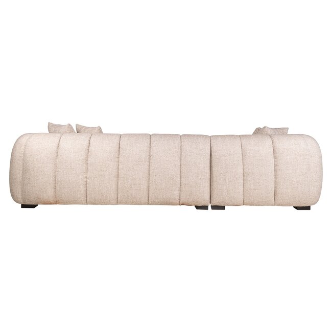 Richmond Interiors  Bank Novaro cream tweed lounge links fire retardant