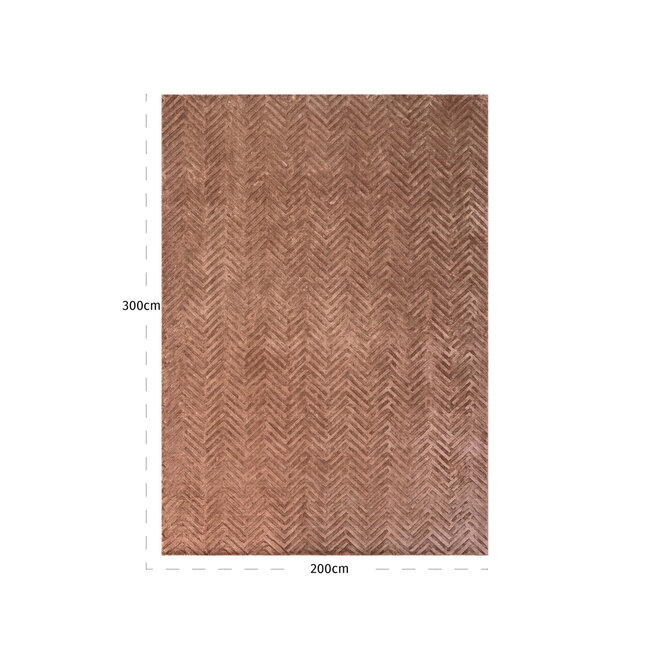 Richmond Interiors  Vloerkleed Velay Coffee 200x300