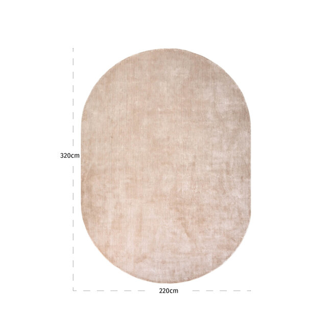 Richmond Interiors  Vloerkleed Millav beige 220x320