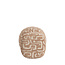 Light en Living Poef Ø40x46 cm LEYLA terra+beige