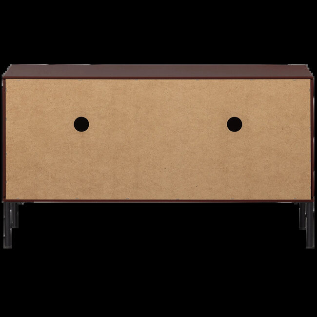 Woood New gravure tv meubel 100 cm bordeauxrood [fsc]
