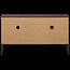 Woood New gravure tv meubel 100 cm bordeauxrood [fsc]