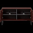 Woood New gravure tv meubel 100 cm bordeauxrood [fsc]