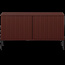 Woood New gravure tv meubel 100 cm bordeauxrood [fsc]