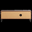 Woood Gunnar tv meubel 154 cm grenen bordeauxrood [fsc]