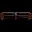 Woood Gunnar tv meubel 200 cm grenen bordeaux [fsc]
