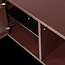 Woood Merel TV meubel  grenen bordeaux 200 cm[fsc]