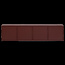 Woood Merel TV meubel  grenen bordeaux 200 cm[fsc]