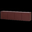 Woood Merel TV meubel  grenen bordeaux 200 cm[fsc]
