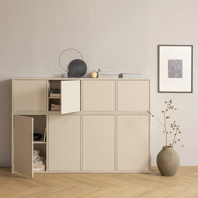 Woood Merel Dressoir  grenen dust 200 cm[fsc]