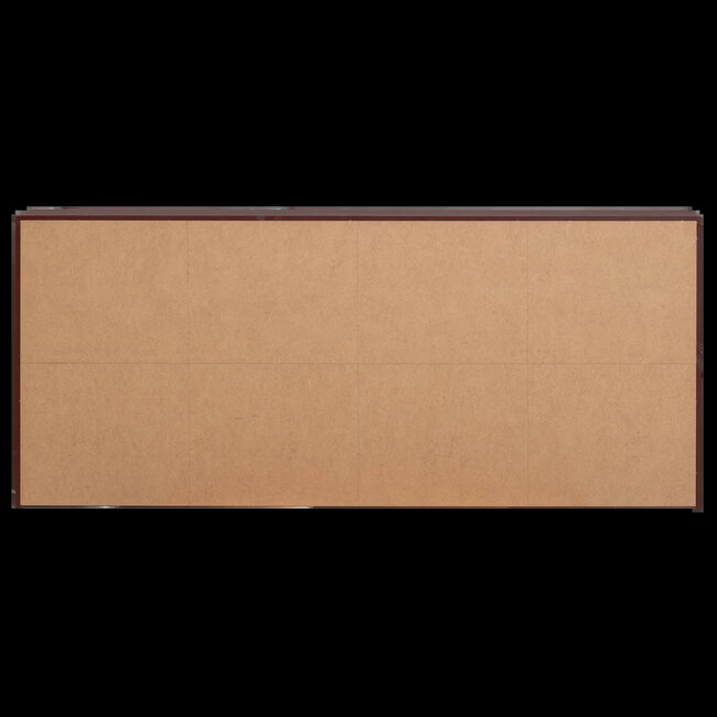 Woood Merel Dressoir grenen bordeaux 200 cm[fsc]