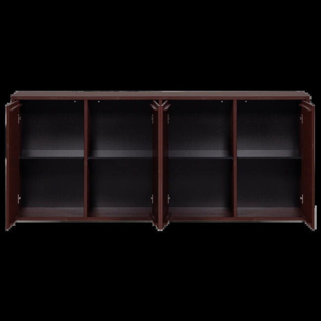 Woood Merel Dressoir grenen bordeaux 200 cm[fsc]